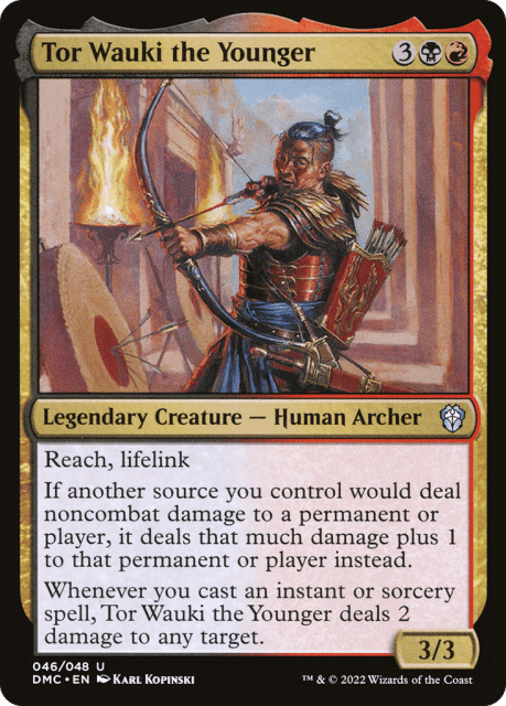 Tor Wauki the Younger (46) — Dominaria United Commander