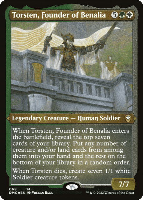 Torsten, Founder of Benalia (69) — Dominaria United Commander