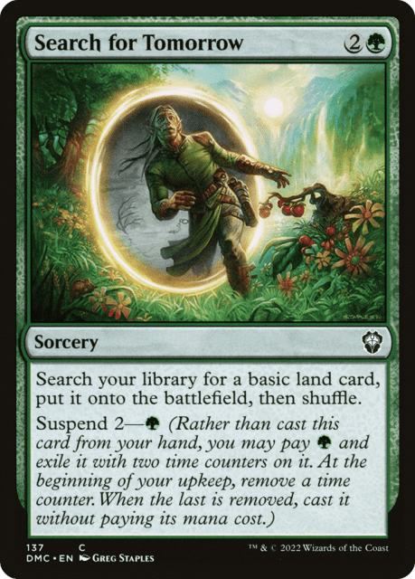 Search for Tomorrow (137) — Dominaria United Commander