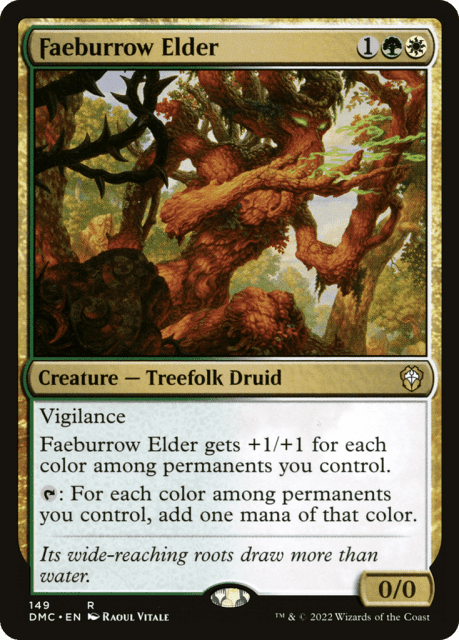 Faeburrow Elder (149) — Dominaria United Commander