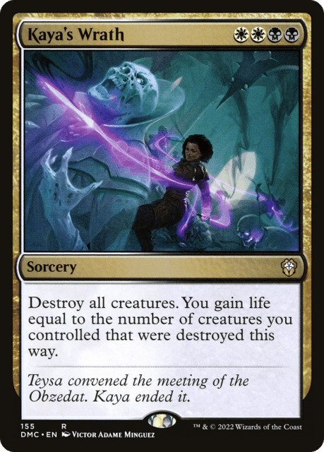 Kaya's Wrath (155) — Dominaria United Commander