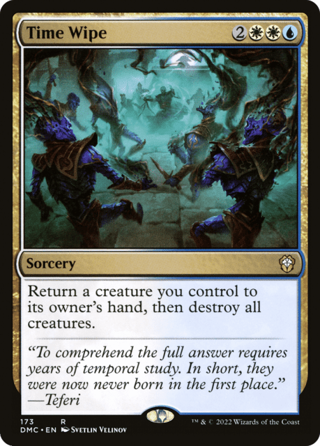 Time Wipe (173) — Dominaria United Commander