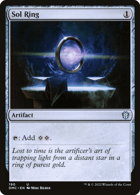 Sol Ring (190) — Dominaria United Commander