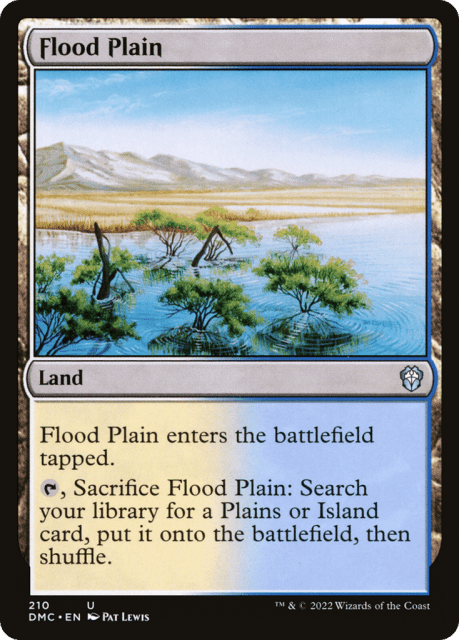Flood Plain (210) — Dominaria United Commander