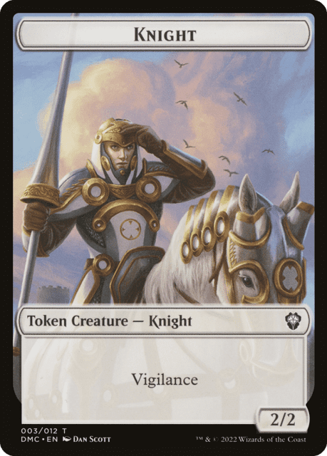 Knight (3) — Dominaria United Commander
