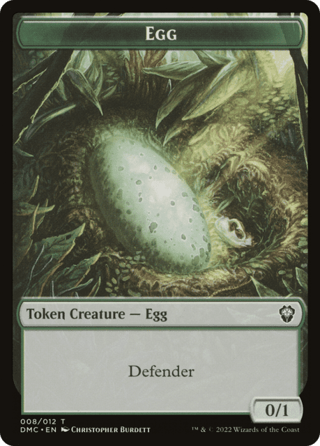 Egg (8) — Dominaria United Commander