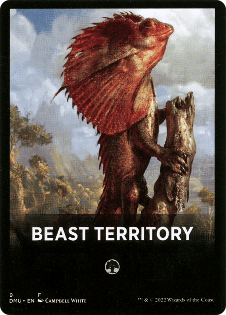 Beast Territory (9) — Dominaria United Jumpstart Front Cards