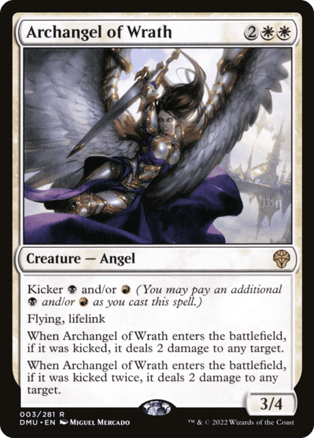 Archangel of Wrath (3) — Dominaria United Promos