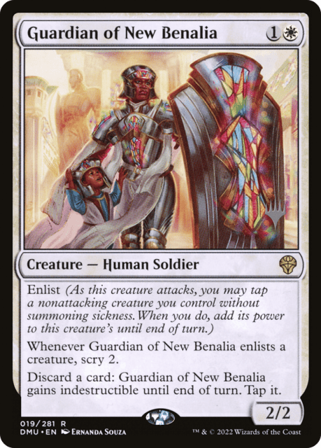 Guardian of New Benalia (19) — Dominaria United Promos