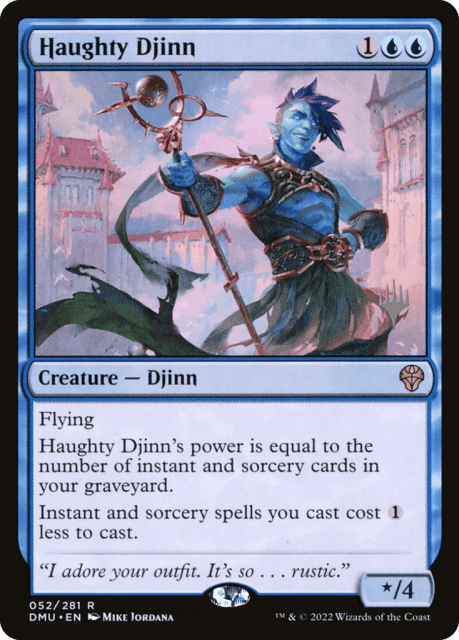 Haughty Djinn (52) — Dominaria United Promos