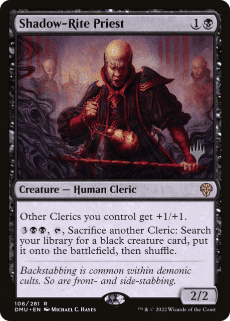 Shadow-Rite Priest (106) — Dominaria United Promos