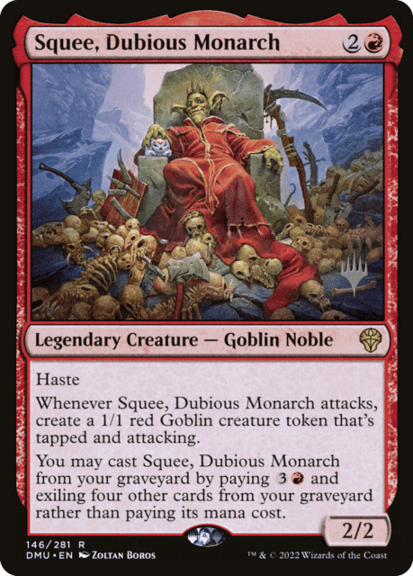Squee, Dubious Monarch (146) — Dominaria United Promos
