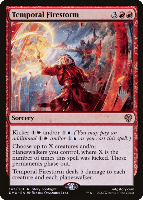 Temporal Firestorm (147) — Dominaria United Promos
