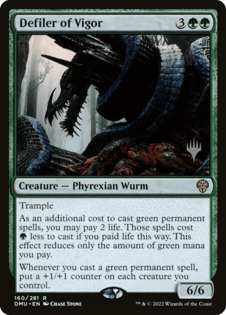 Defiler of Vigor (160) — Dominaria United Promos