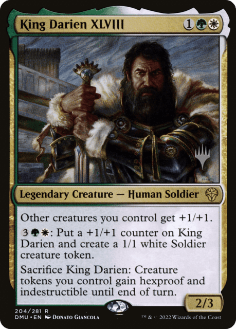 King Darien XLVIII (204) — Dominaria United Promos