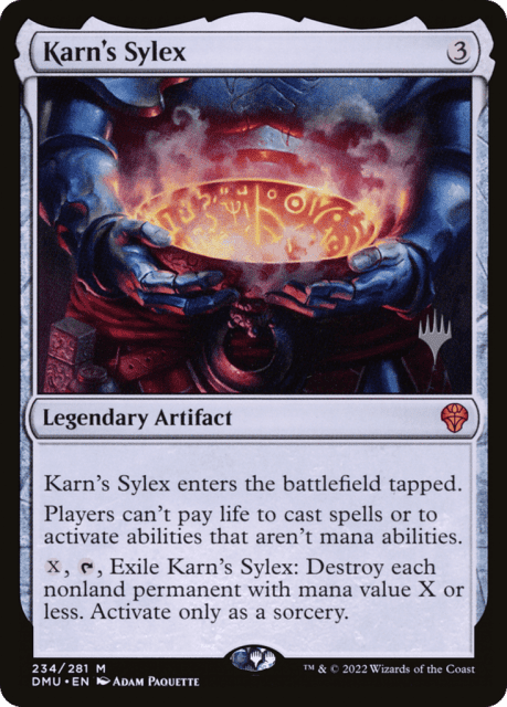 Karn's Sylex (234) — Dominaria United Promos