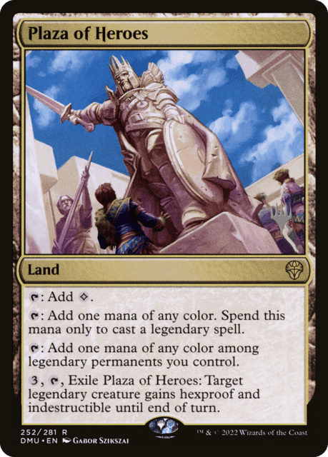 Plaza of Heroes (252) — Dominaria United Promos