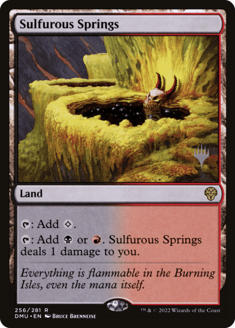 Sulfurous Springs (256) — Dominaria United Promos