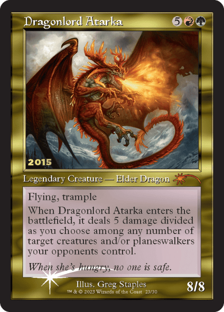 Dragonlord Atarka (23) — 30th Anniversary Play Promos