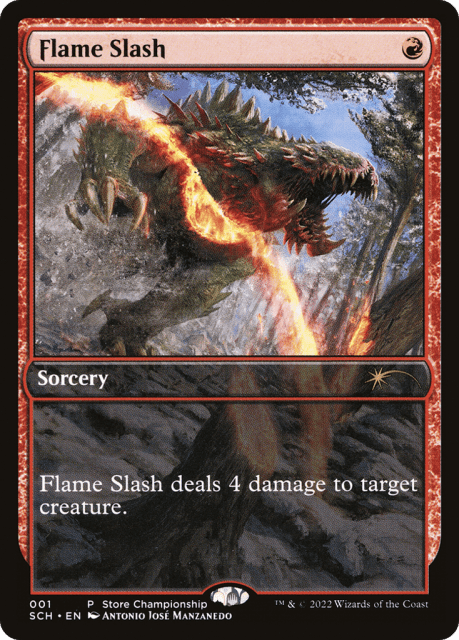 Flame Slash (1) — Store Championships