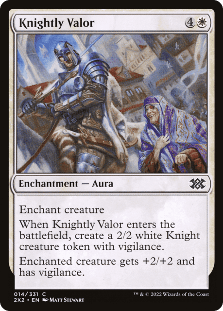 Knightly Valor (14) — Double Masters 2022