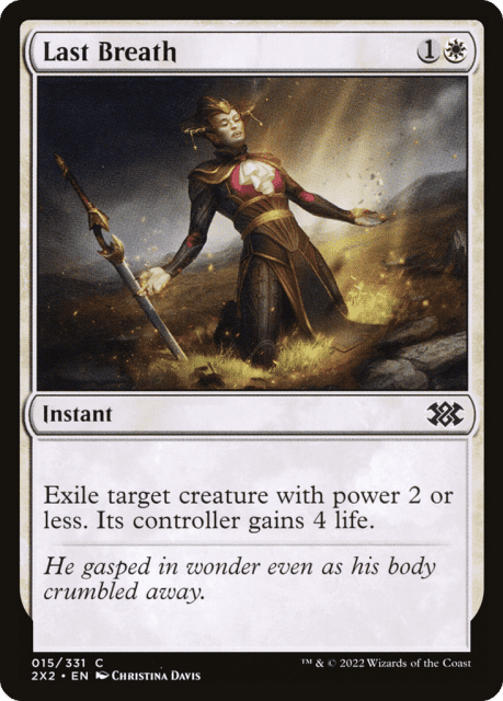Last Breath (15) — Double Masters 2022