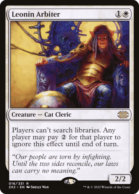 Leonin Arbiter (16) — Double Masters 2022