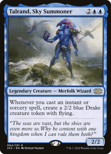 Talrand, Sky Summoner (64) — Double Masters 2022