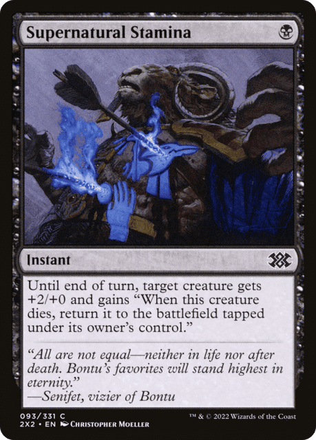 Supernatural Stamina (93) — Double Masters 2022
