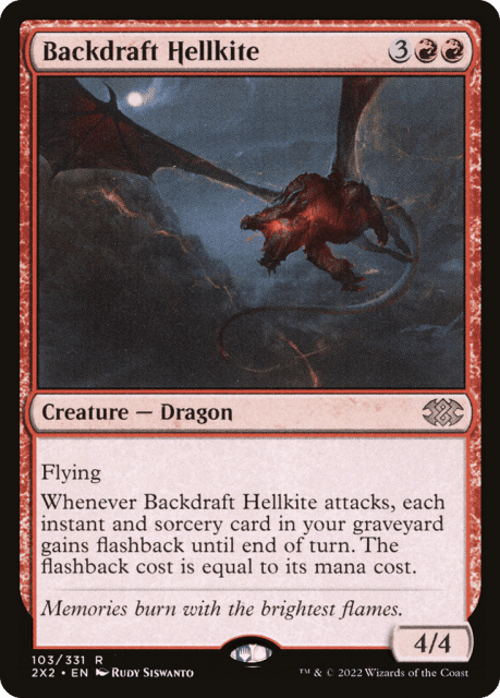 Backdraft Hellkite (103) — Double Masters 2022
