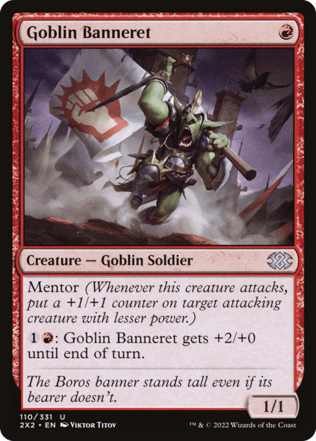 Goblin Banneret (110) — Double Masters 2022