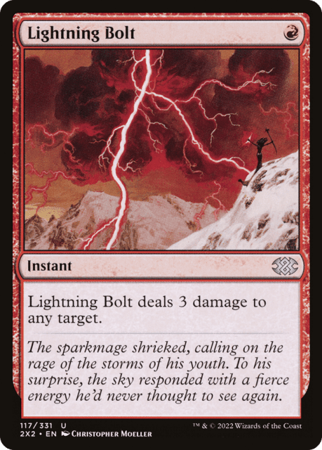 Lightning Bolt (117) — Double Masters 2022