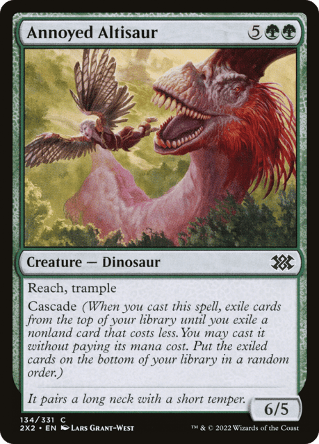 Annoyed Altisaur (134) — Double Masters 2022