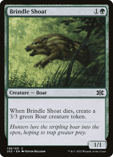 Brindle Shoat (139) — Double Masters 2022