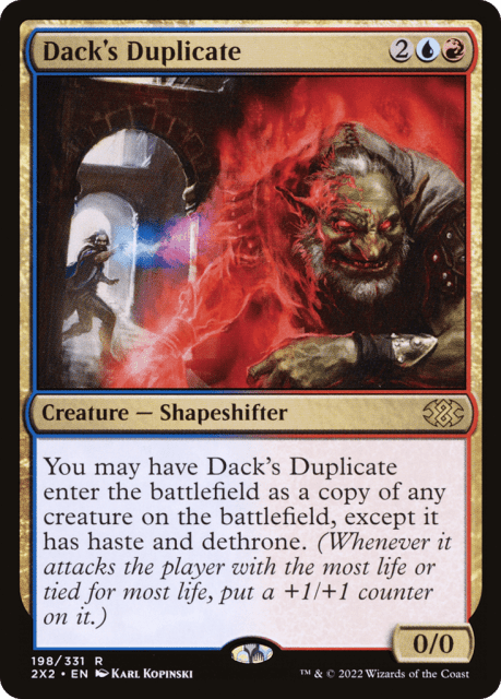 Dack's Duplicate (198) — Double Masters 2022