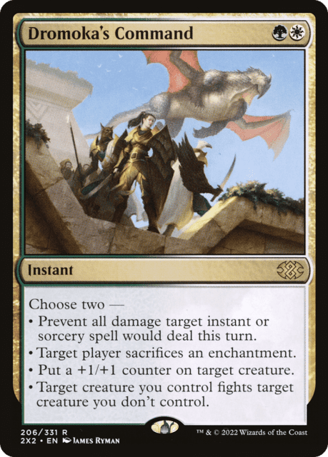 Dromoka's Command (206) — Double Masters 2022