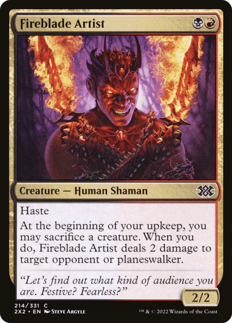 Fireblade Artist (214) — Double Masters 2022