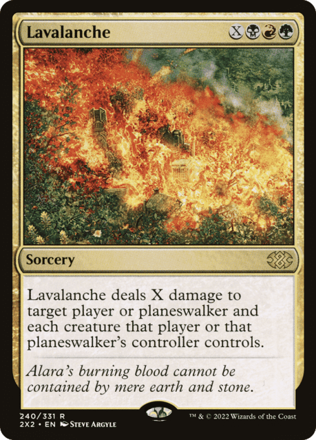 Lavalanche (240) — Double Masters 2022