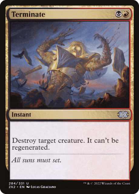 Terminate (284) — Double Masters 2022