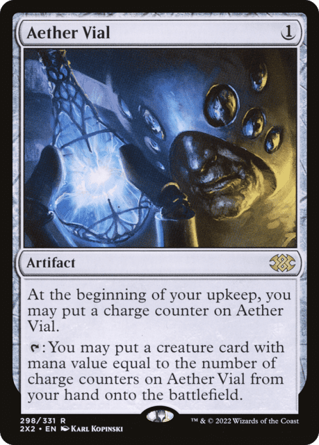 Aether Vial (298) — Double Masters 2022