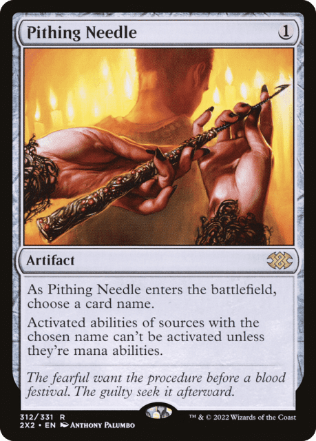 Pithing Needle (312) — Double Masters 2022