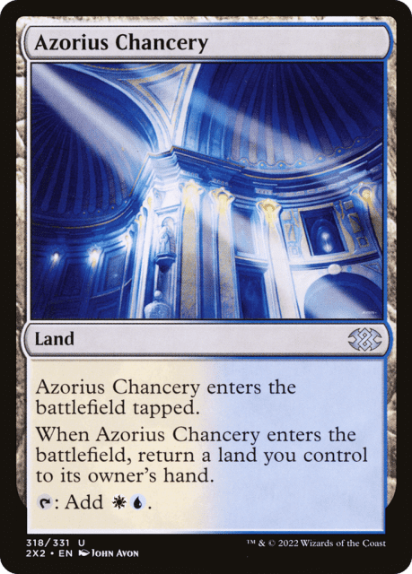 Azorius Chancery (318) — Double Masters 2022