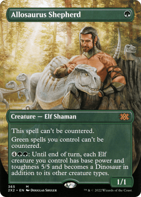 Allosaurus Shepherd (365) — Double Masters 2022