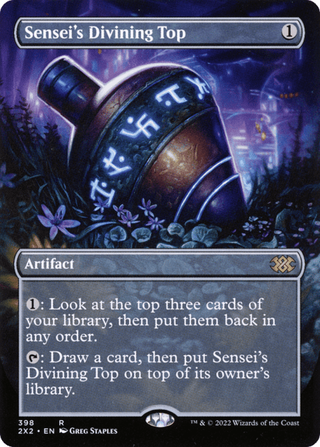 Sensei's Divining Top (398) — Double Masters 2022