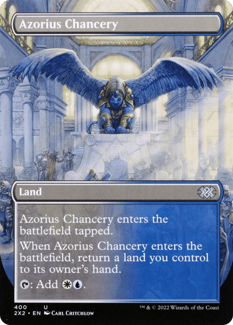 Azorius Chancery (400) — Double Masters 2022