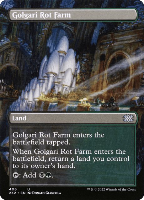 Golgari Rot Farm (406) — Double Masters 2022