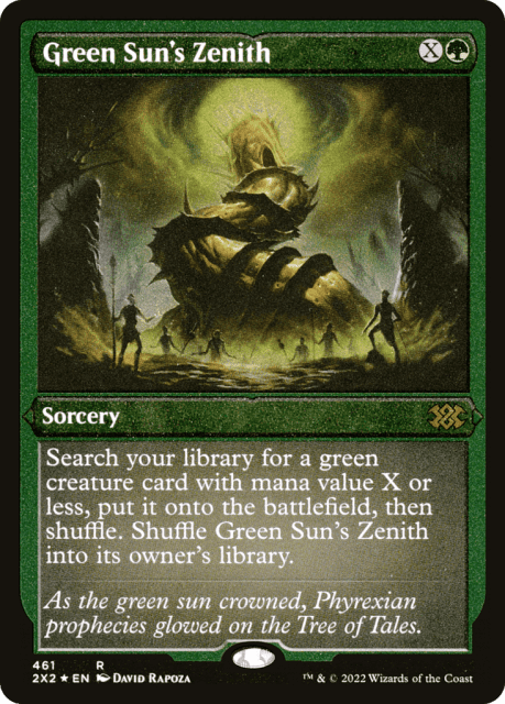 Green Sun's Zenith (461) — Double Masters 2022