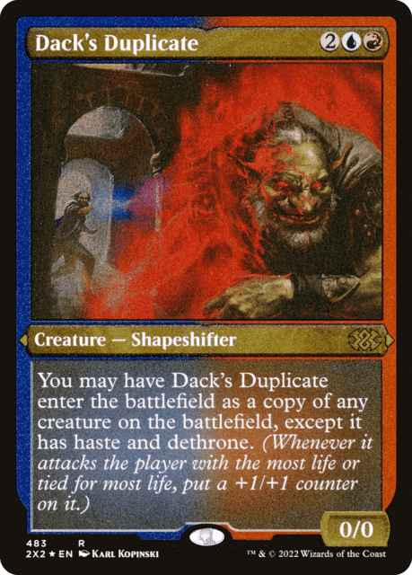 Dack's Duplicate (483) — Double Masters 2022