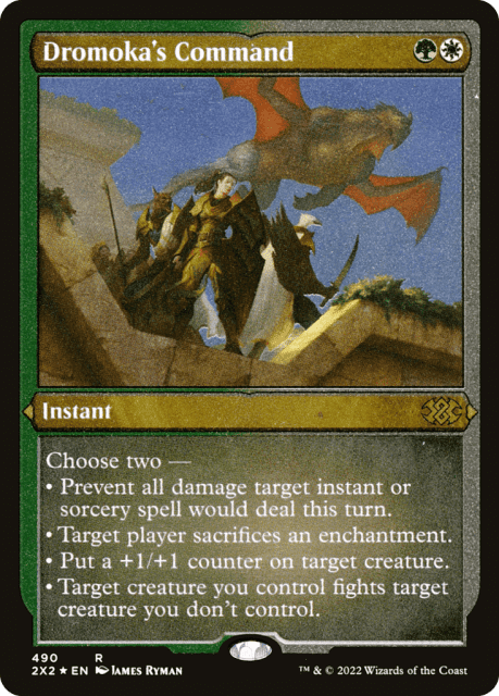 Dromoka's Command (490) — Double Masters 2022