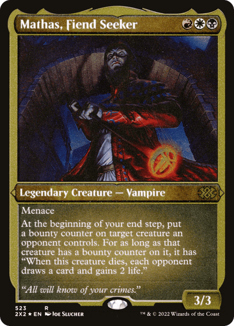 Mathas, Fiend Seeker (523) — Double Masters 2022